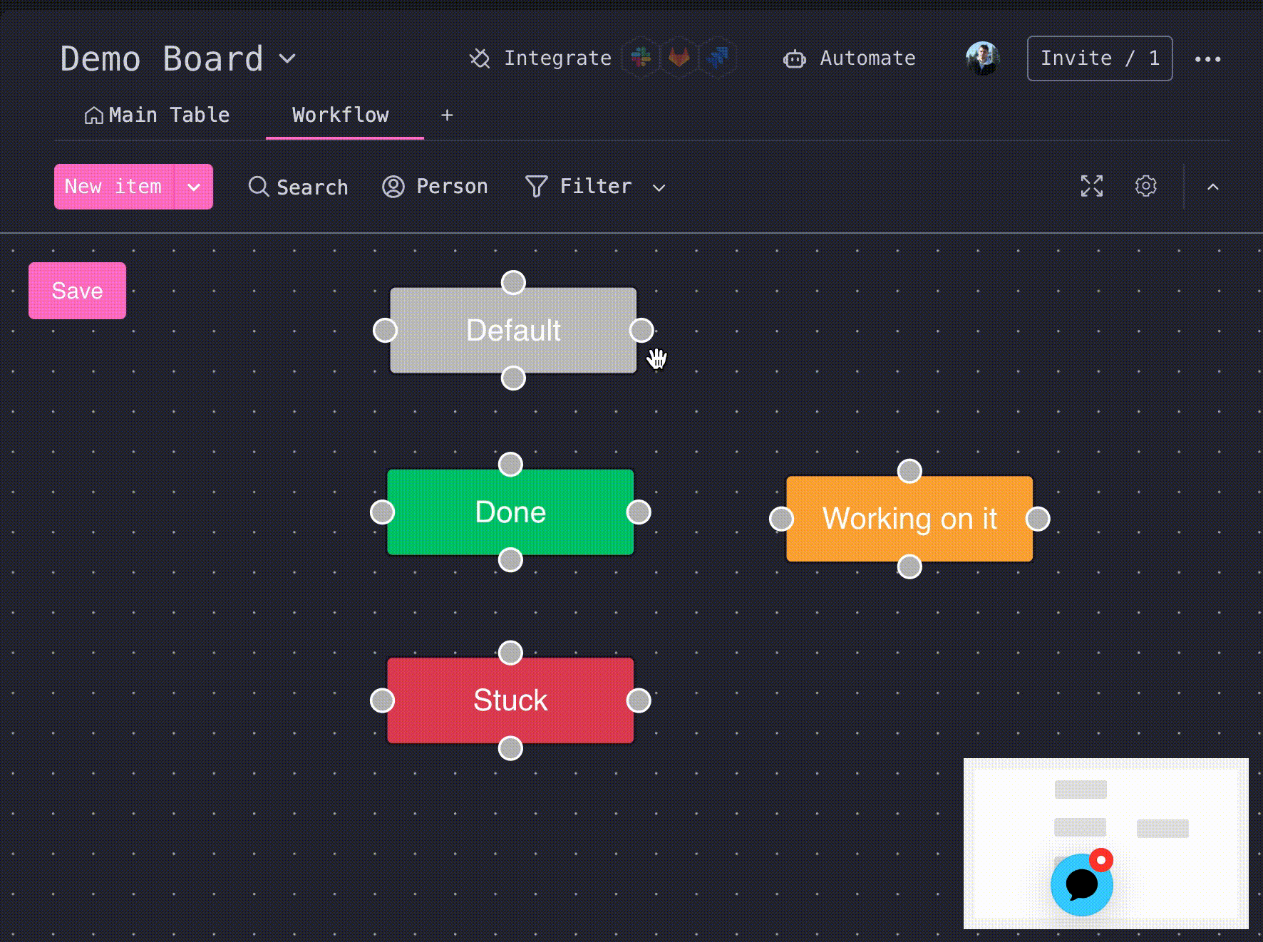 configure